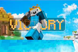 haré miniaturas de minecraft de alta calidad