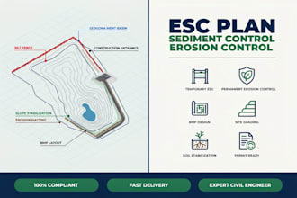 erosion control plan sediment control esc temporary permanent erosion control