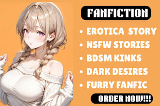 nsfw fanfiction anime manga bdsm catfight kinky dark erotic romance fandom smut