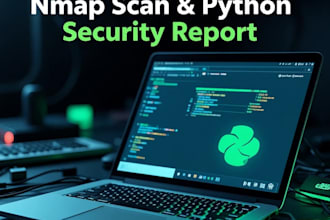 network scan with nmap and python automation script