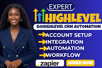 setup gohighlevel CRM workflow gohighlevel automation sales funnel ghl expert