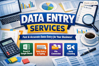 provide accurate and reliable data entry services