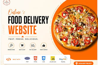 develop a responsive PHP mysql website with HTML CSS and javascript