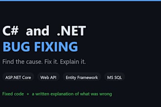 fix bugs and errors in your csharp and net application