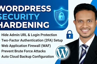 audit, harden, and secure wordpress website to prevent hacking