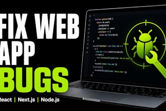 fix react nextjs and nodejs bugs errors and api issues