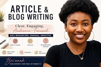 write, edit, and polish clear, engaging content