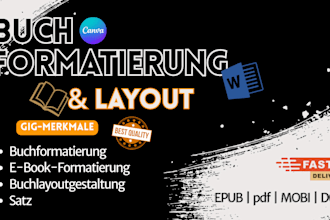 selbsthilfe formatierung, selbsthilfe kindle formatierung, layoutgestaltung
