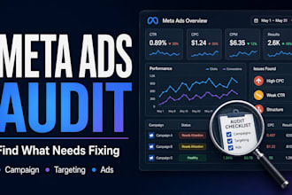 audit your meta ads campaign and identify what needs fixing