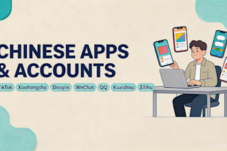 help with chinese apps accounts