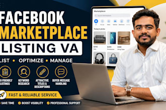 create and optimize facebook marketplace product listings