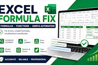 fix, create and troubleshoot your excel formulas and functions