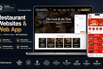 build a restaurant website with online food ordering system