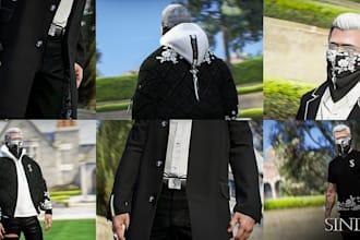create your custom face ped for fivem, custom ped, ped creation