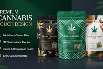 design cannabis packaging weed pouch mylar bag design cannabis pouch design weed