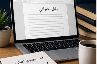 write SEO articles and blog posts in arabic