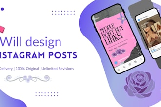 design social media posts and thumbnails