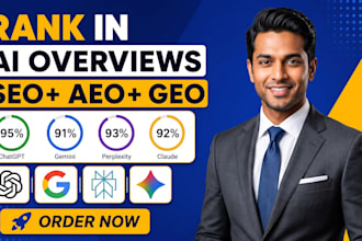 do monthly website local off page SEO GEO aeo backlink building for ai search