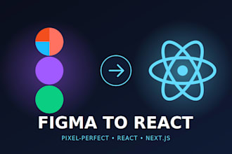 convert figma to react js or next js website