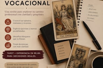 sesión de tarot vocacional