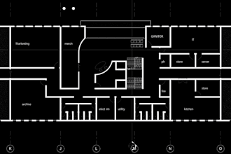 design your city permit, 2d and 3d floor plans and blueprint for city approval