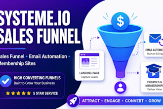 build german systeme io funnel online courses affiliate program email automation