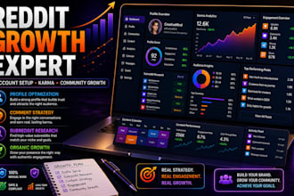 create new reddit account,grow karma,high comment karma,10k follower,reddit pag