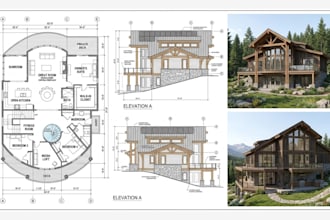 do architectural floor plan construction drawing mep layout permit ready drawing