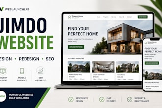 build jimdo website design jimdo website redesign jimdo SEO
