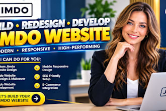 build jimdo website design jimdo website redesign jimdo website development
