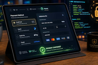 integrate payment gateway, stripe, paypal, or authorize net to your website