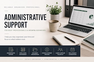 provide professional administrative and operations support