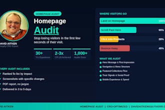 audit your shopify homepage to stop visitors from bouncing