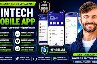 build fintech app, payment app, wallet app, loan app and remittance app