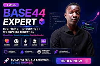 base44 expert base44 bug fixing base44 integration base44 to wordpress migration
