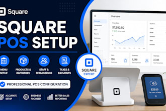 setup and configure your square pos system for your business