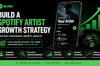 build a spotify artist growth strategy for your music release