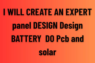 do pcb and circuit design for solar panel