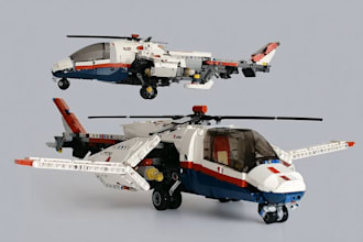 make moc lego of vehicle with instruction