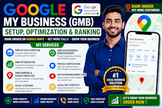 do google my business gmb setup optimization and ranking