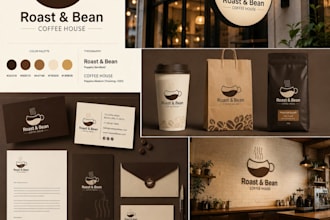 design a logo and brand identity