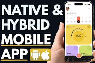do mobile app development, ios app, android app creation as mobile app developer
