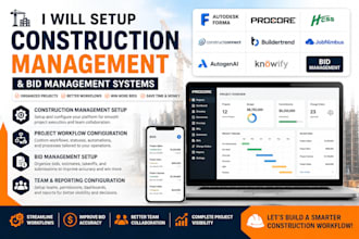 setup autodesk forma procore hcss constructconnect buildertrend jobnimbus
