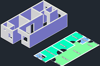 create professional 2d and 3d autocad drawings