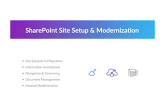 set up and modernize your sharepoint online intranet site