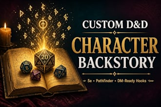 write your dnd backstory