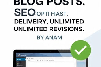 format and upload blog posts to wordpress with SEO