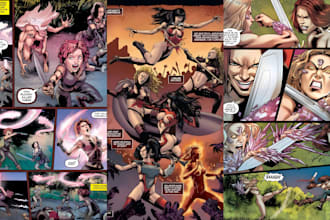 comic book illustration graphic novel comic cover comic artist nsfw comic page