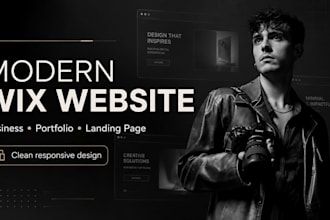 create a modern web site