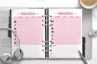 design goodnotes notion journals template, or digital hyperlink planner on etsy